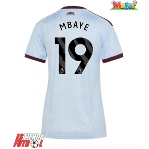 Aston Villa Ibrahim Mbaye #19 Tercera Equipación Mujer 2026-27 Manga Corta